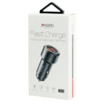 شارژر فندکی فست شارژ یسیدو 36 وات Yesido Y43