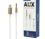 کابل تبدیل لایتنینگ به AUX مدل nt-aux009