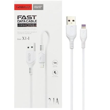 کابل شارژر آیفون برند ترانیو X1-I