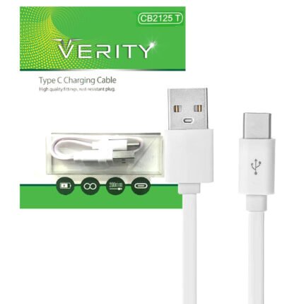 کابل شارژ تایپ سی VERITY مدل 2125