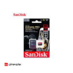 کارت حافظه SDSQXCU سن دیسک مدل Extreme Pro 4k استاندارد UHS-I سرعت 200MBps ظرفیت 128 گیگابایت
