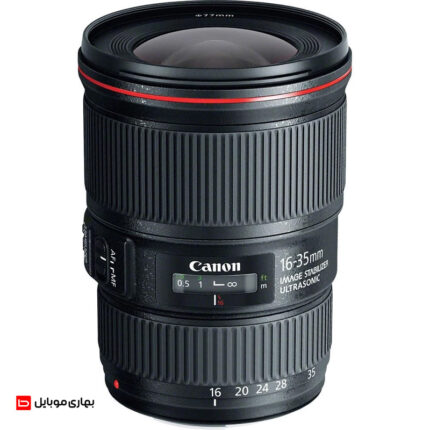 لنز دوربین کانن مدل EF 16-35mm f/4L IS USM دست دوم