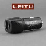 شارژر فندکی  لیتو مدل LC-C22 20W به همراه کابل تبدیل لایتنینگ - Image 7