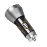 شارژر فندکی هیسکا مدل HCC-319 به همراه کابل تبدیل  USB-C - Image 2
