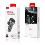 شارژر فندکی هیسکا مدل HCC-319 به همراه کابل تبدیل  USB-C - Image 6
