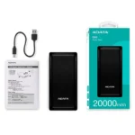 پاوربانک ای دیتا مدل C20 ظرفیت 20000 میلی آمپر ساعت - Image 3