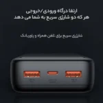 پاوربانک مک دودو 22.5W مدل MC-389 ظرفیت 20000 میلی آمپر ساعت - Image 19
