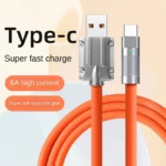 کابل تبدیل  USB به USB-C سوپر فست مدل 120W طول 1.2 متر - Image 6